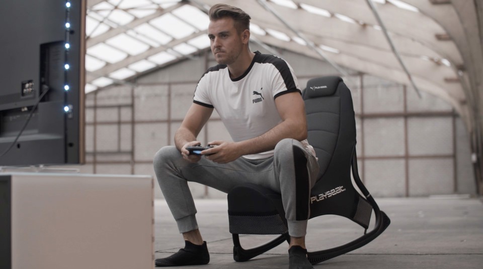 Playseat PUMA Active Sedia da gioco per console Sedia imbottita tappezzata Nero