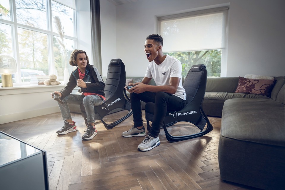 Playseat PUMA Active Sedia da gioco per console Sedia imbottita tappezzata Nero