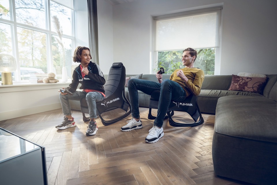 Playseat PUMA Active Sedia da gioco per console Sedia imbottita tappezzata Nero