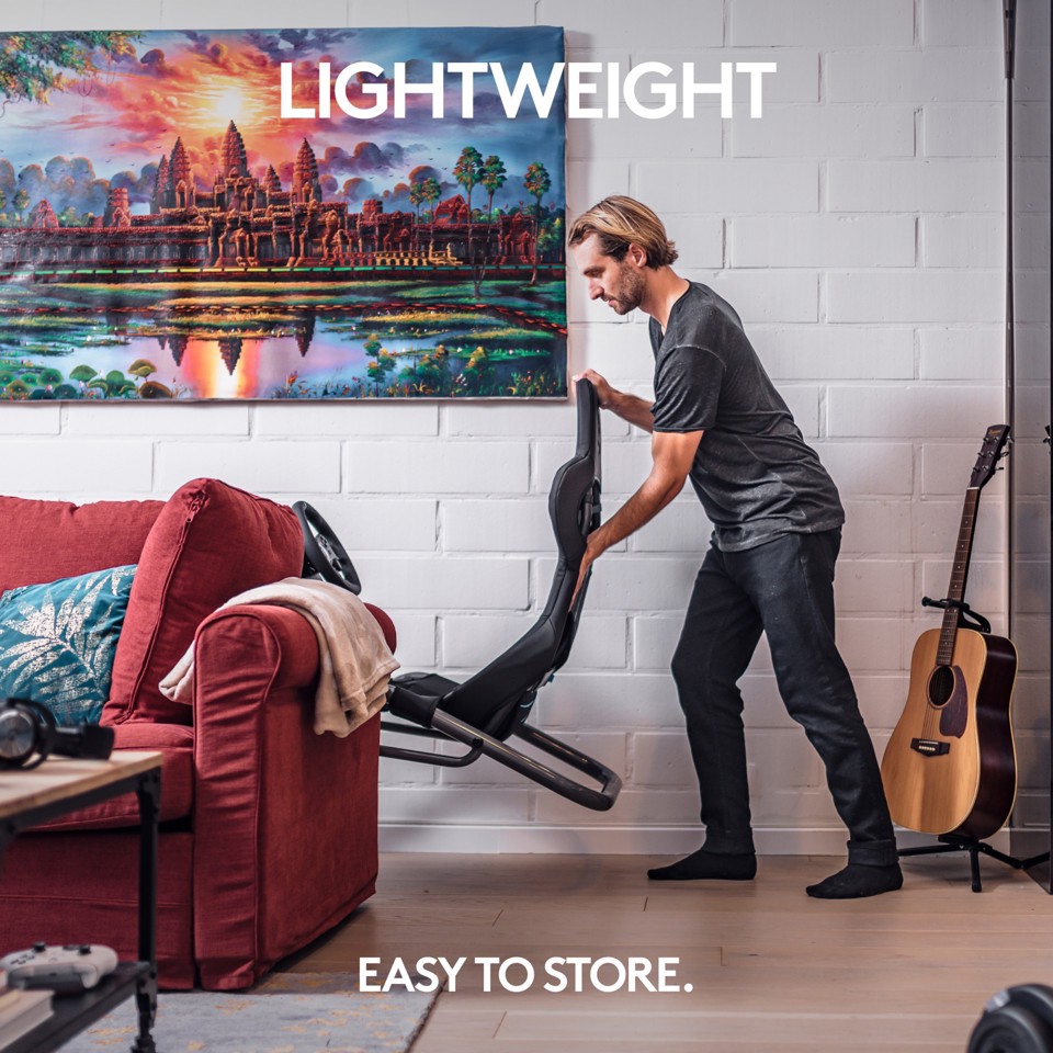 Playseat Trophy Logitech G Edition Sedia per gaming universale Sedia tappezzata Nero