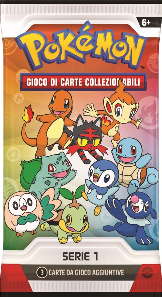 Pokémon Collezione Illustrazione Primi Compagni d'Avventura