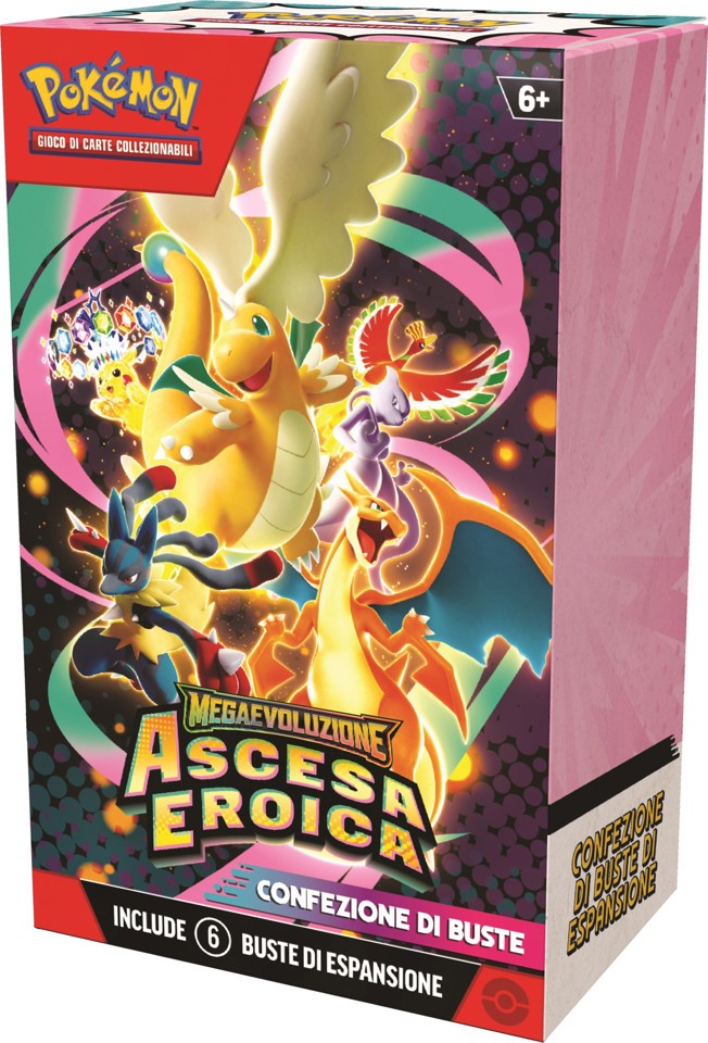 Pokémon Confezione di Buste dell'espansione Megaevoluzione - Ascesa Eroica (IT)