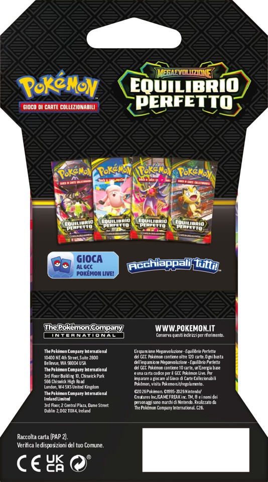 Pokémon Megaevoluzione - Equilibrio Perfetto in Paper Sleeve