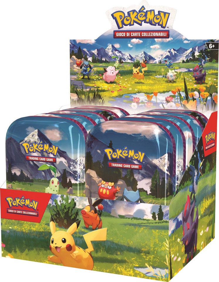 Pokémon Mini Tin da Collezione dell''espansione Megaevoluzione - Ascesa Eroica (IT)