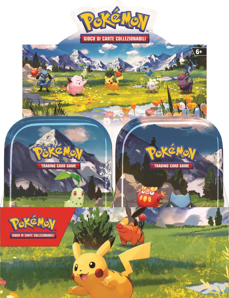 Pokémon Mini Tin da Collezione dell''espansione Megaevoluzione - Ascesa Eroica (IT)