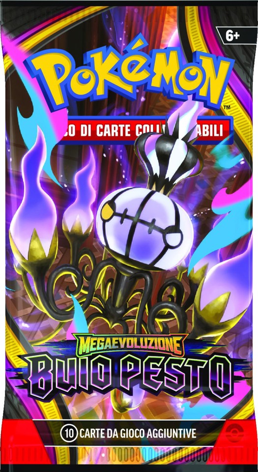 Pokémon PK10425-I Carte Espansione Megaevoluzione Buio Pesto