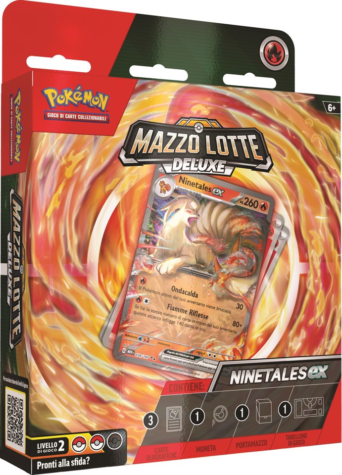 Pokémon Pokemon Mazzo Lotte Deluxe Ninetales-EX e Zapdos-EX (IT)