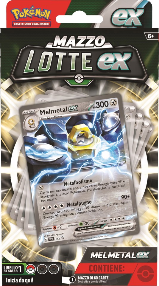 Pokémon Pokemon Mazzo Lotte EX Melmetal e Houndoom (IT)