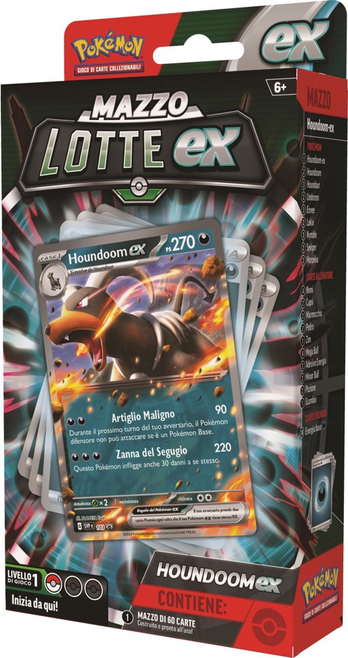 Pokémon Pokemon Mazzo Lotte EX Melmetal e Houndoom (IT)
