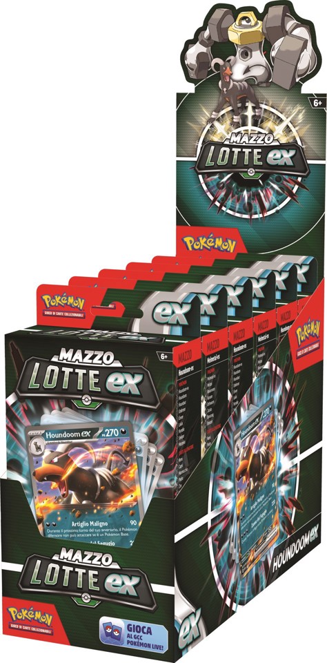 Pokémon Pokemon Mazzo Lotte EX Melmetal e Houndoom (IT)