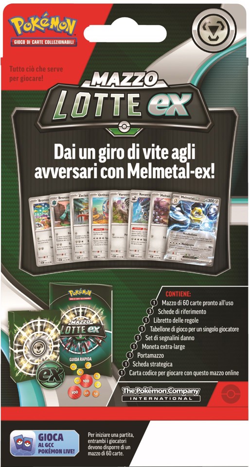 Pokémon Pokemon Mazzo Lotte EX Melmetal e Houndoom (IT)