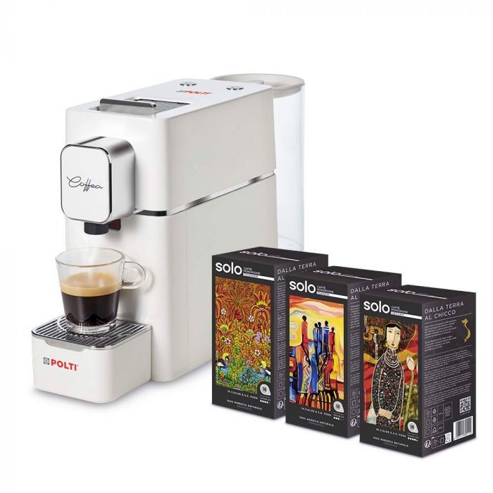 Polti PCEU0127 macchina per caffè Macchina per caffè a cialde 0,85 L