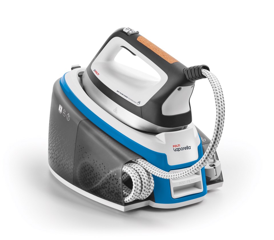 Polti Vaporella Instant VI50.40 2400 W 2 L Alluminio Nero, Blu, Bianco