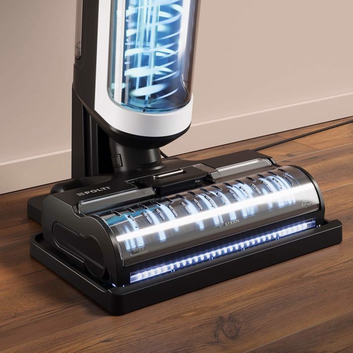 Polti WD30C aspirapolvere senza filo Nero, Grigio, Bianco Senza sacchetto