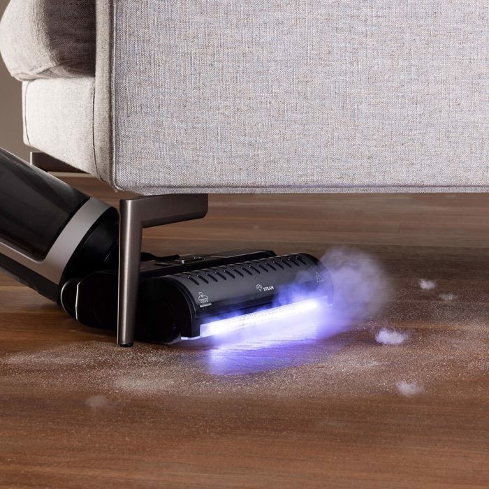 Polti WD30C aspirapolvere senza filo Nero, Grigio, Bianco Senza sacchetto