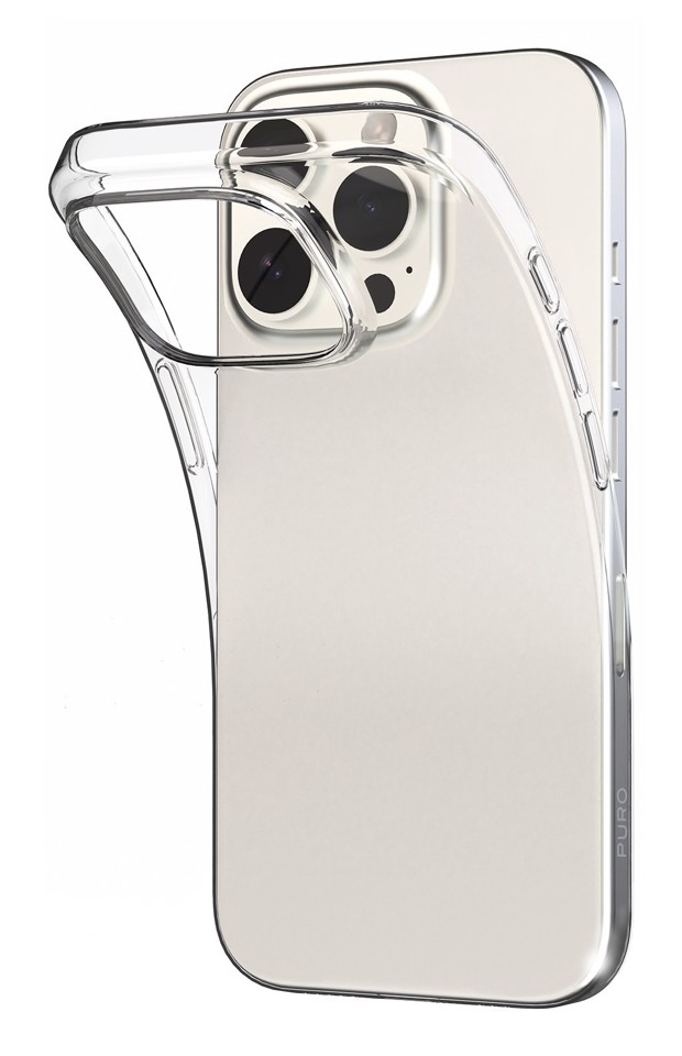 PURO 0.3 Nude custodia per cellulare 16 cm (6.3") Cover Trasparente