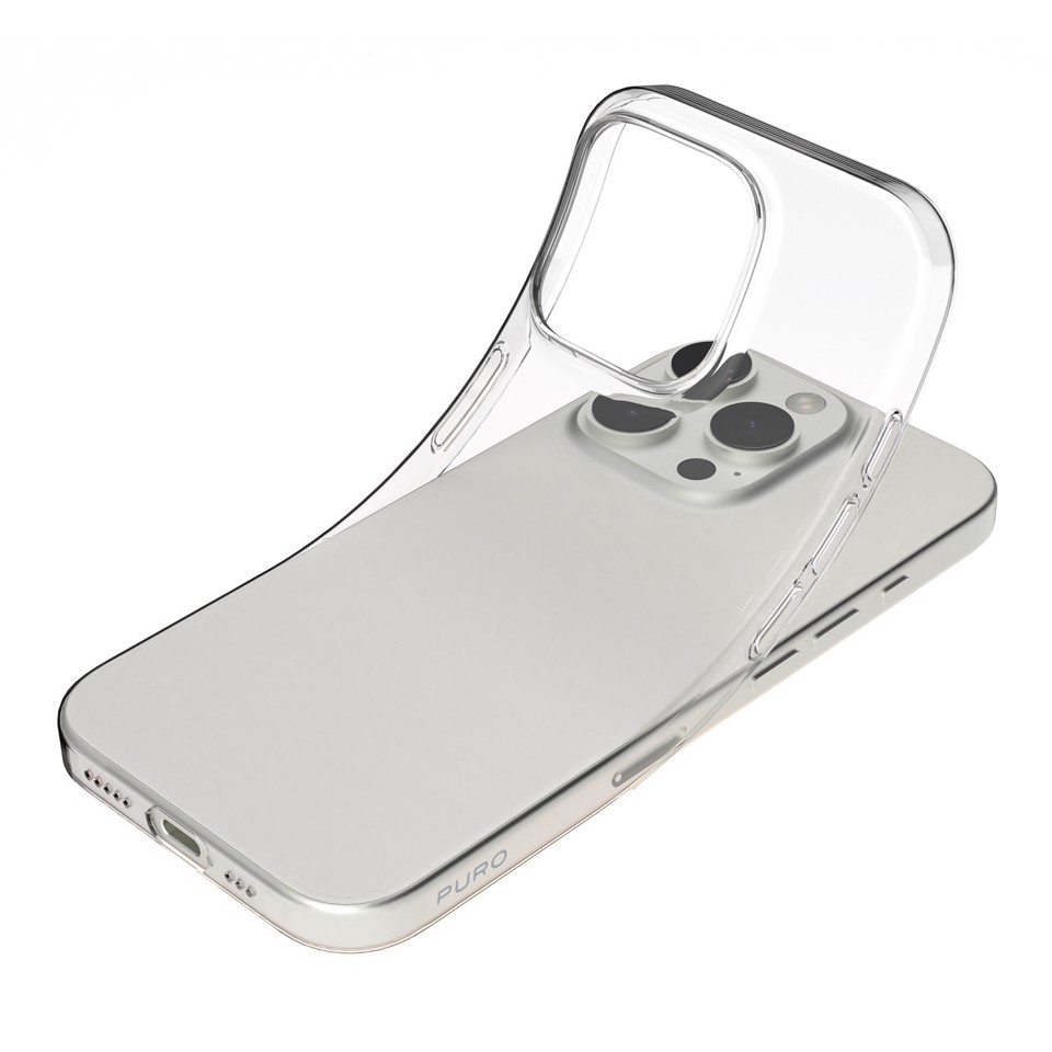 PURO 0.3 Nude custodia per cellulare 16 cm (6.3") Cover Trasparente