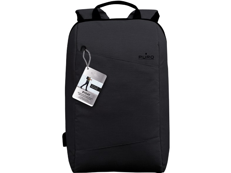 PURO Byday borsa per notebook 39,6 cm (15.6") Zaino Nero