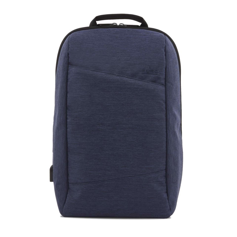 PURO Byday zaino Zaino casual Blu Poliestere