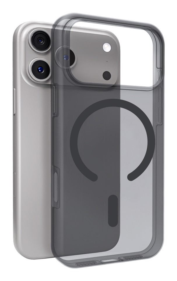 PURO Daylight custodia per cellulare 16 cm (6.3") Cover Nero, Translucent