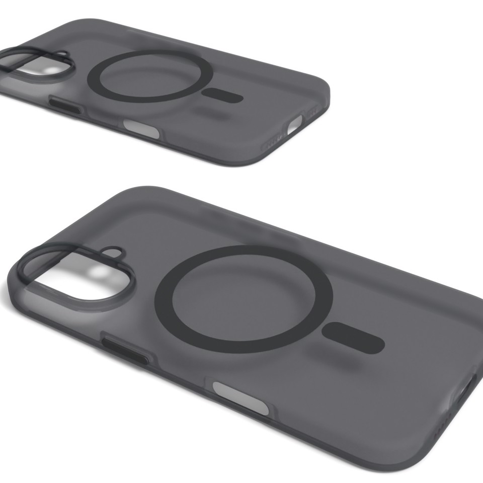 PURO Daylight custodia per cellulare 17 cm (6.7") Cover Nero, Translucent