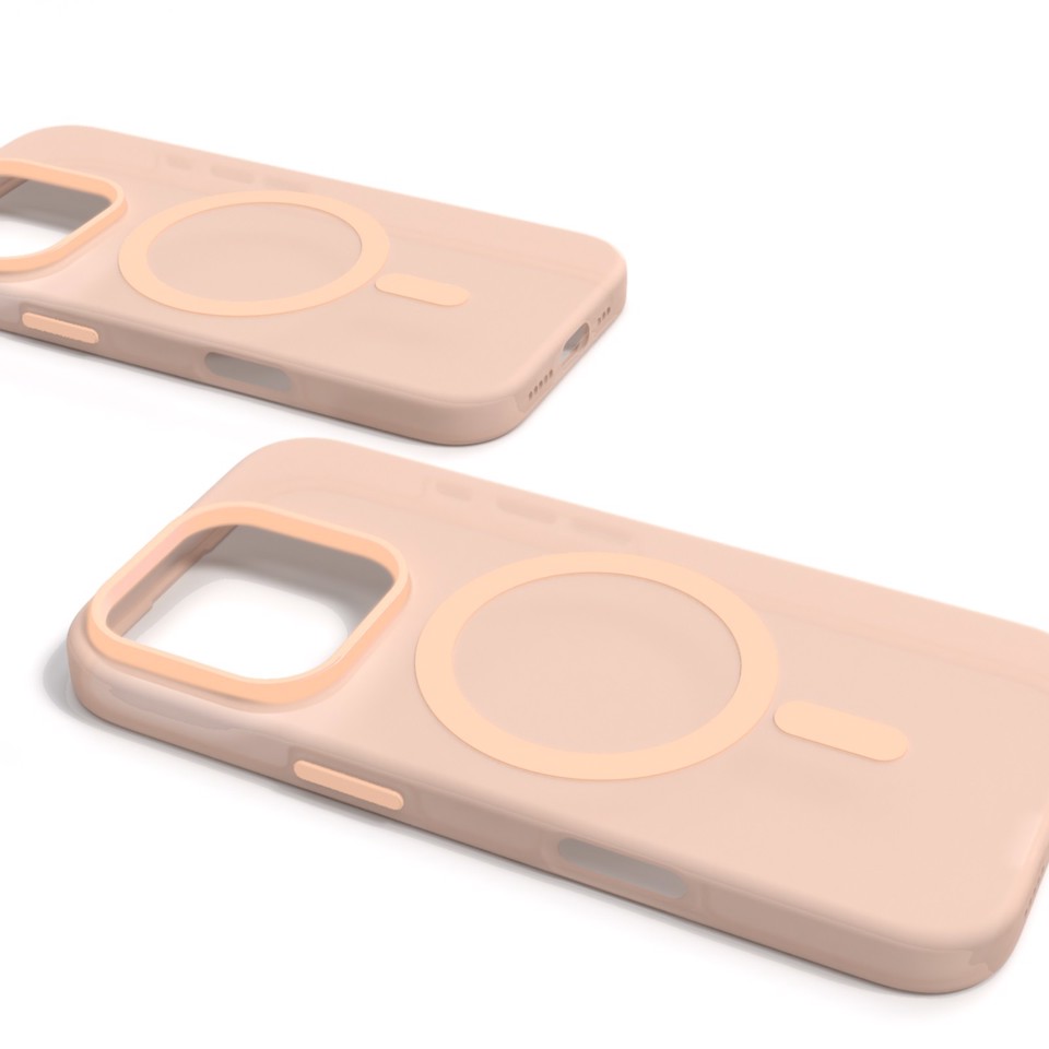 PURO Daylight Cover Beige, Translucent iphone 16 pro max