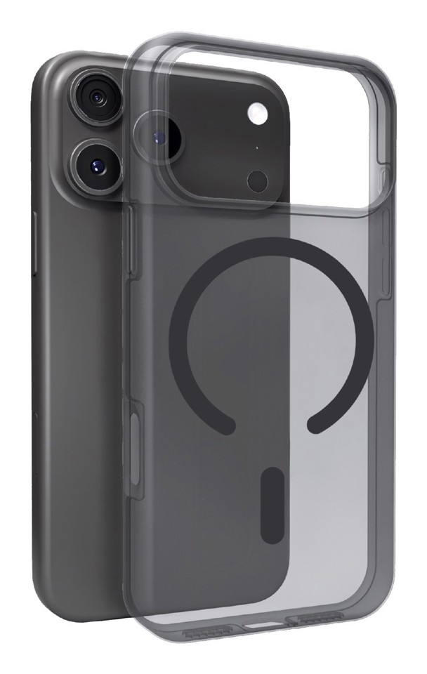 PURO Daylight custodia per cellulare 17,5 cm (6.9") Cover Nero, Translucent