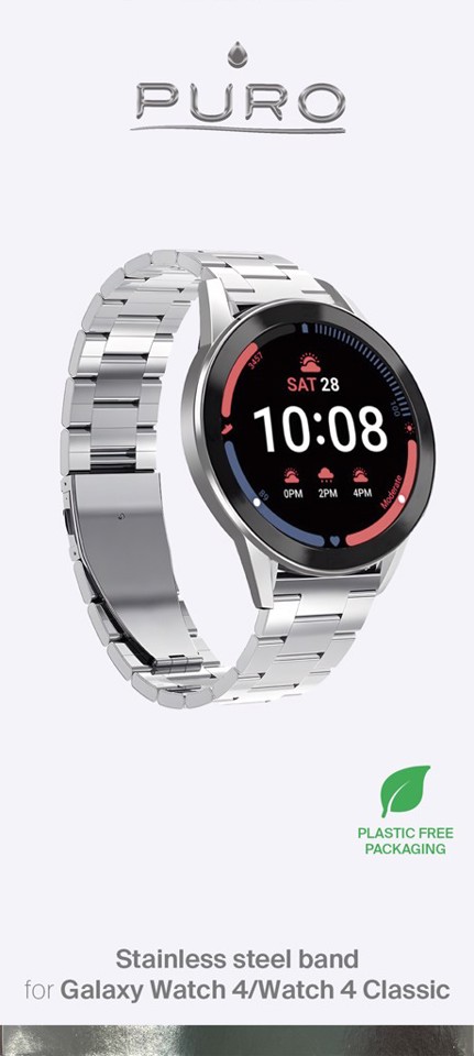 PURO GW4METALSIL parte e accessorio per orologi Cinturino per orologio