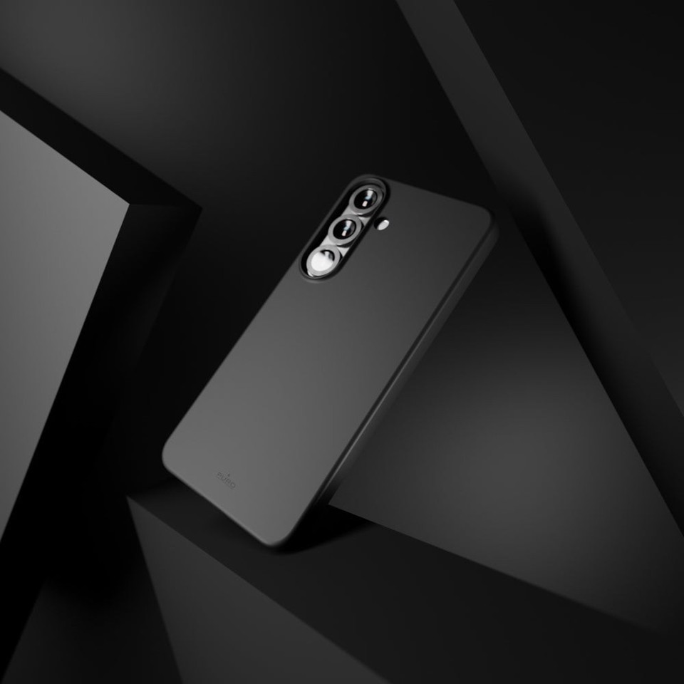 PURO ICON custodia per cellulare 15,8 cm (6.2") Cover Nero