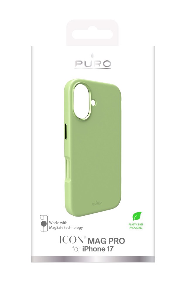 PURO ICON MAG PRO Cover Verde iphone 17