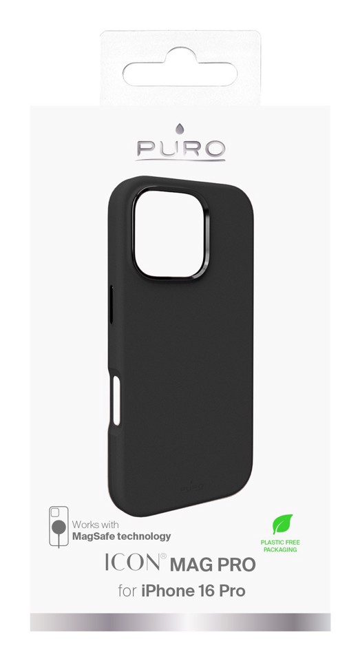 PURO Icon Mag Pro custodia per cellulare 16 cm (6.3") Cover Nero