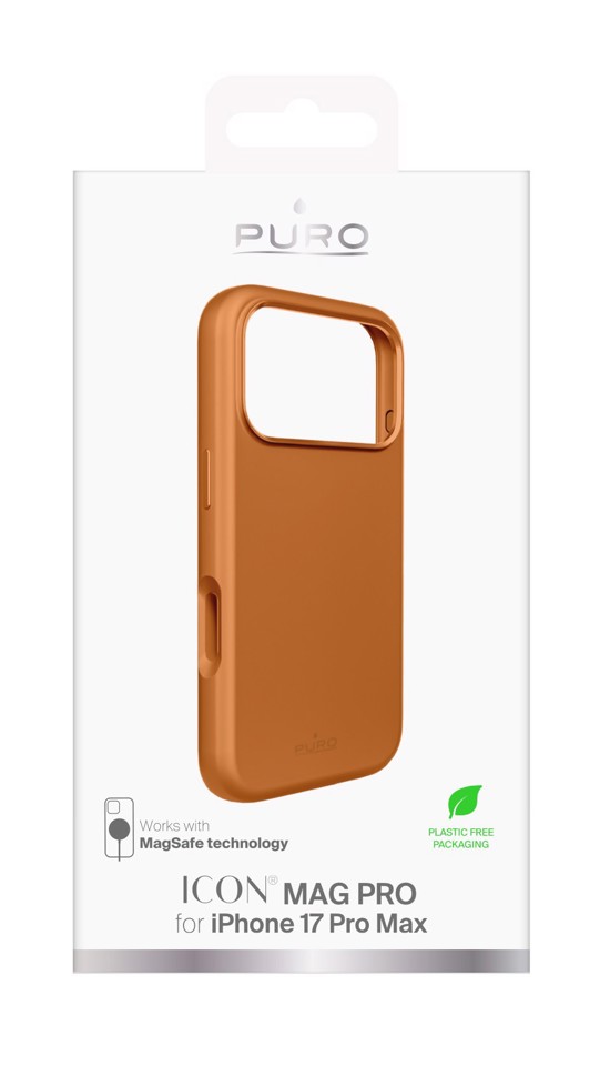 PURO ICON MAG PRO Cover Arancione iphone 17 pro max