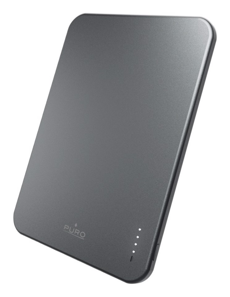 PURO Lite Slim Power Mag Polimeri di litio (LiPo) 3000 mAh Carica wireless Nero