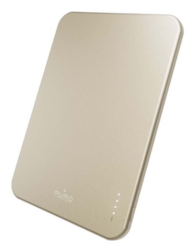 PURO Lite Slim Power Mag Polimeri di litio (LiPo) 3000 mAh Carica wireless Oro