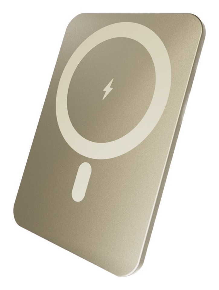 PURO Lite Slim Power Mag Polimeri di litio (LiPo) 3000 mAh Carica wireless Oro