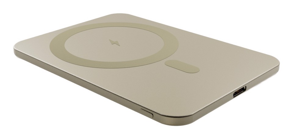 PURO Lite Slim Power Mag Polimeri di litio (LiPo) 3000 mAh Carica wireless Oro