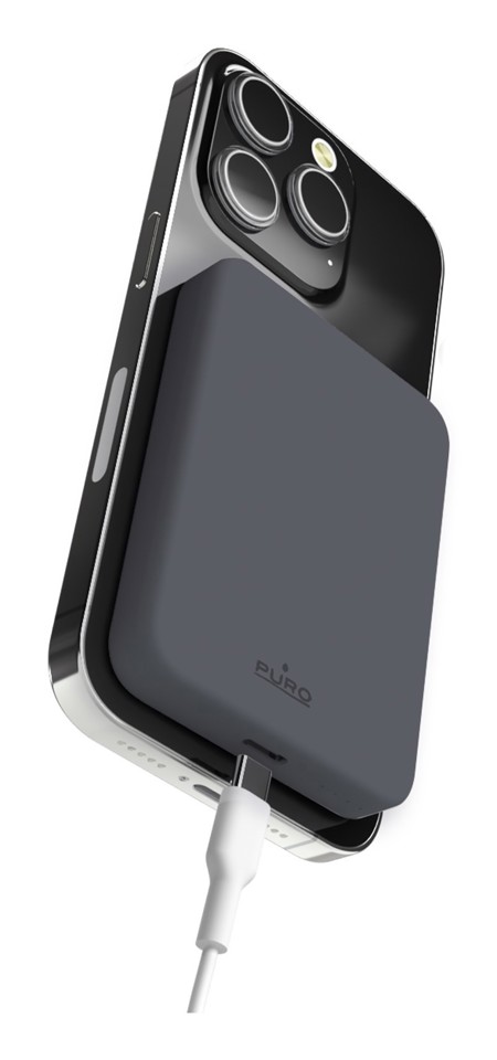 PURO Power Bank compatibile MagSafe “Mini Power Mag” per iPhone