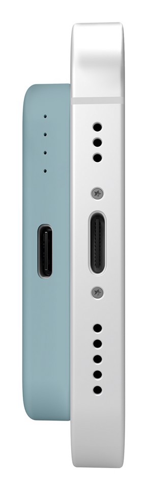 PURO Power Bank compatibile MagSafe “Mini Power Mag” per iPhone verde