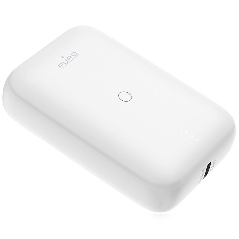 PURO Power Mini 10 Ioni di Litio 10000 mAh Bianco