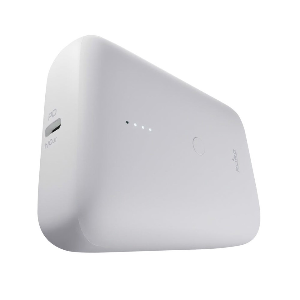PURO Power Mini 10 Ioni di Litio 10000 mAh Bianco