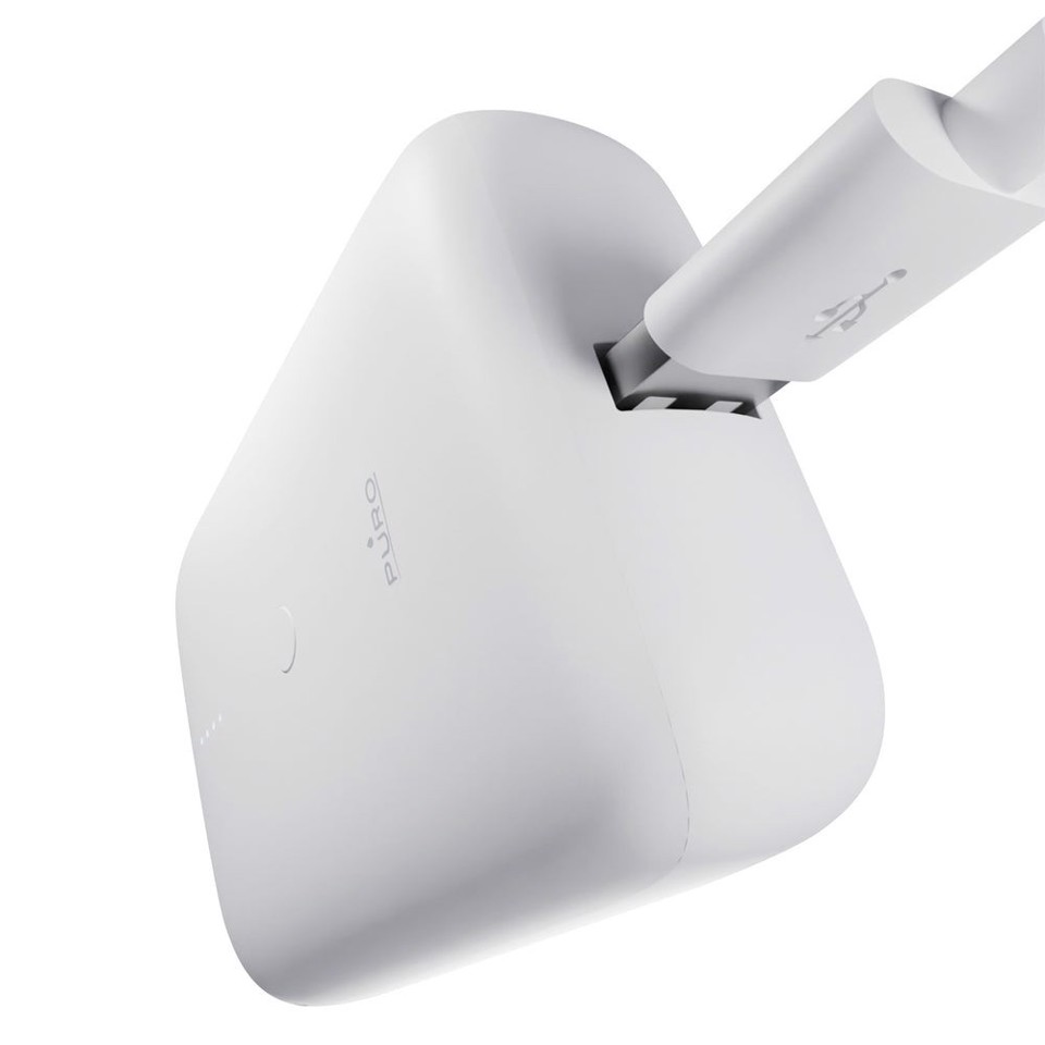 PURO Power Mini 10 Ioni di Litio 10000 mAh Bianco