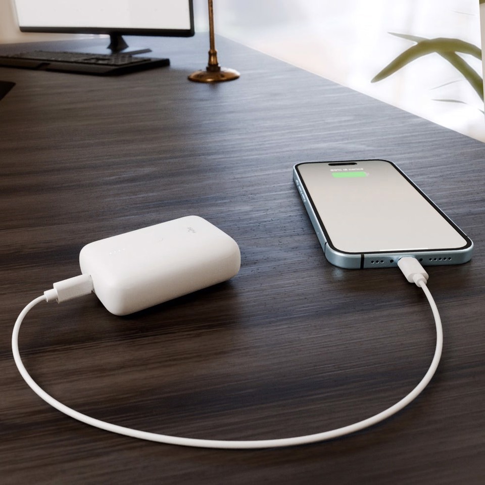 PURO Power Mini 10 Ioni di Litio 10000 mAh Bianco