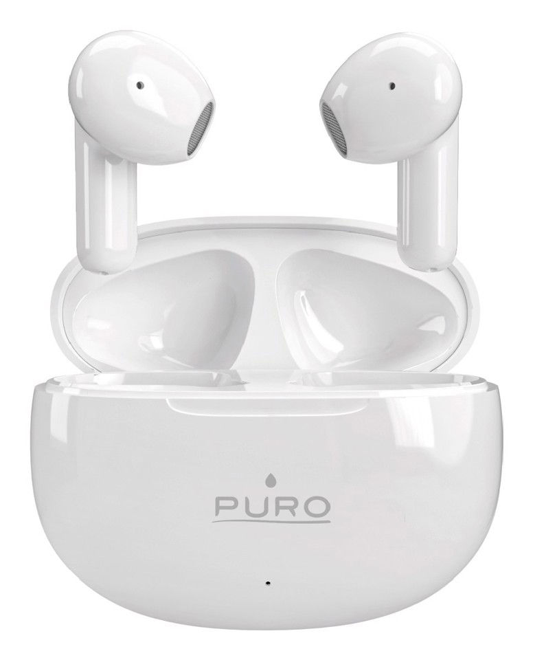 PURO PUBTIPHF24WHI cuffia e auricolare Wireless In-ear Musica e Chiamate Bianco