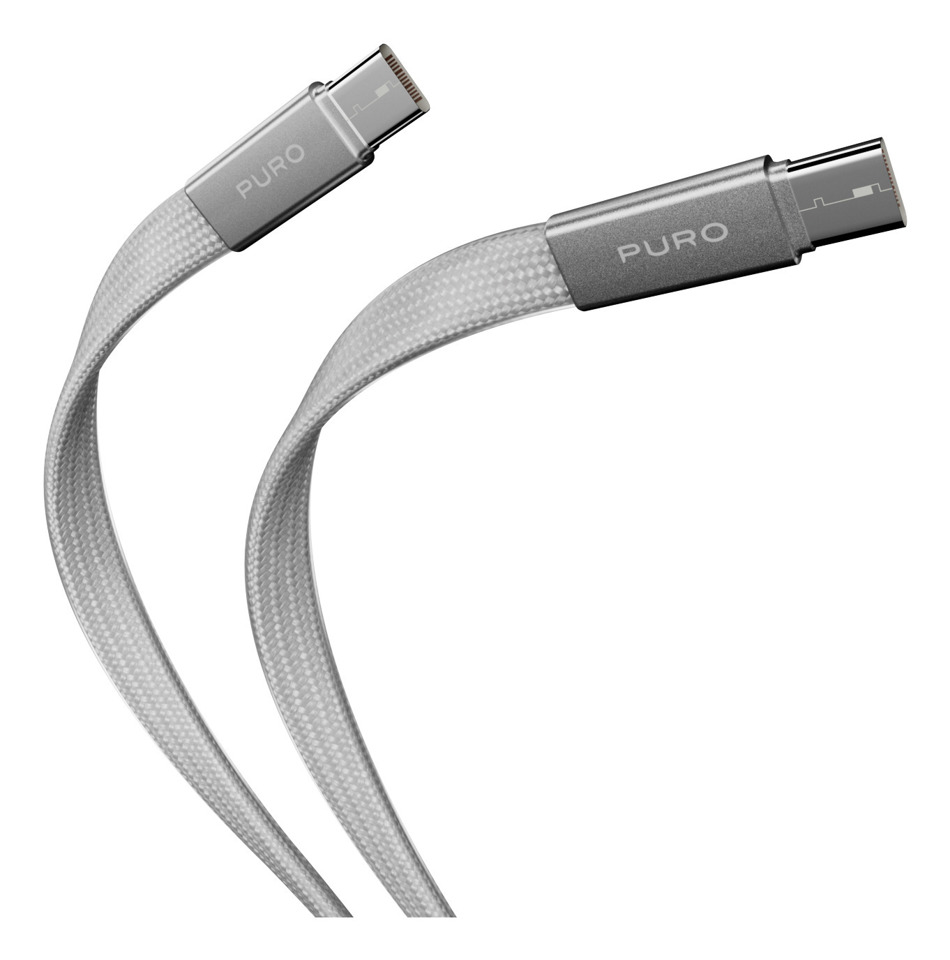 PURO PUCCC60WSLIM1MTW cavo USB USB 2.0 1 m USB C 480 Gbit/s Bianco