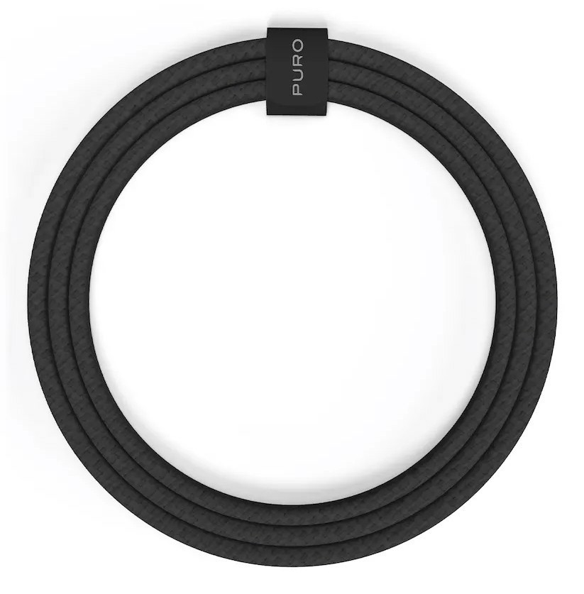 PURO PUCCCFABK415MTBLK cavo USB USB 2.0 1,5 m USB C 0,48 Gbit/s 60 W Nero