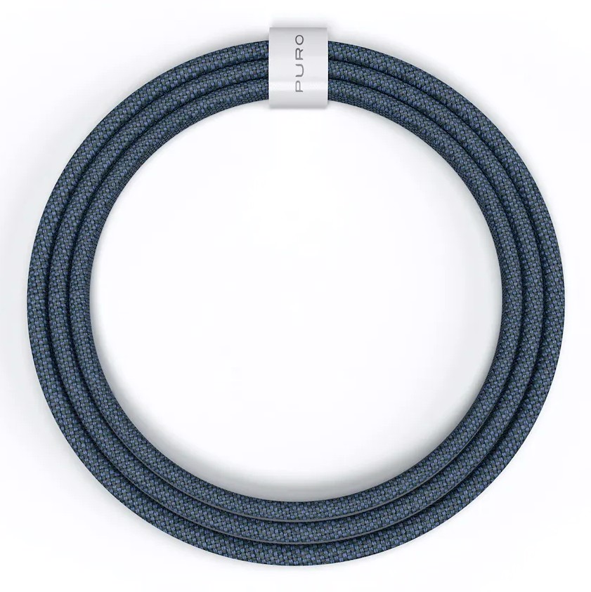 PURO PUCCCFABK415MTDKBLUE cavo USB 1,5 m USB 2.0 USB C Blu