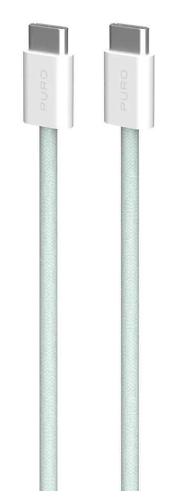 PURO PUCCCFABK415MTGRN cavo USB 1,5 m USB 2.0 USB C Verde