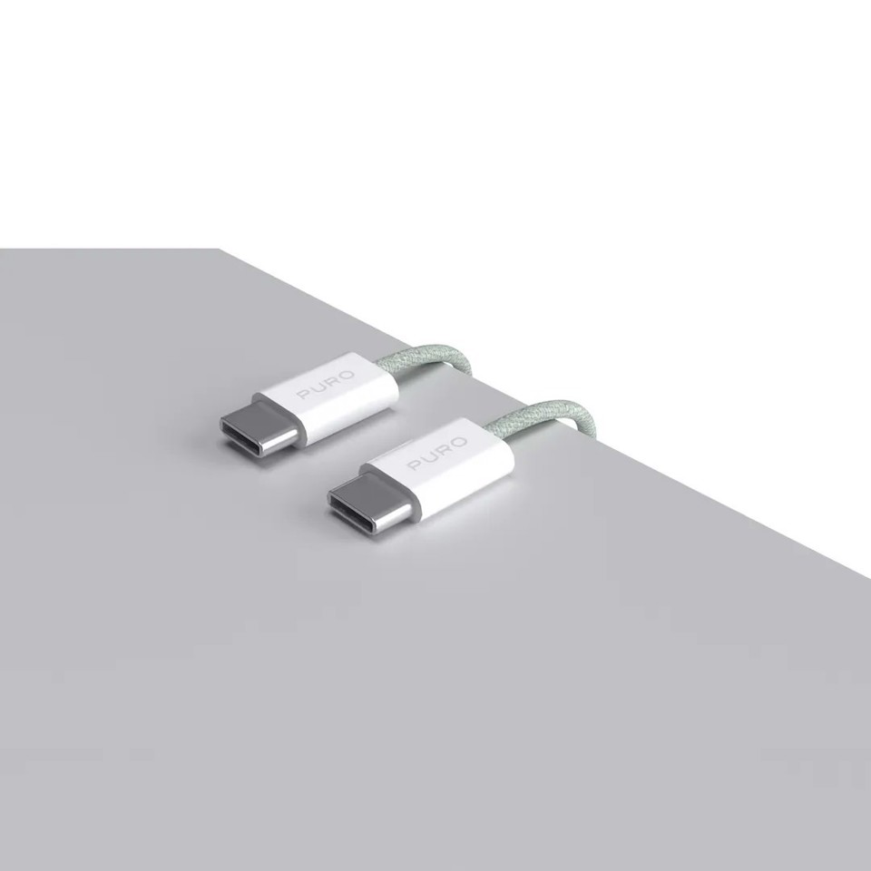 PURO PUCCCFABK415MTGRN cavo USB 1,5 m USB 2.0 USB C Verde