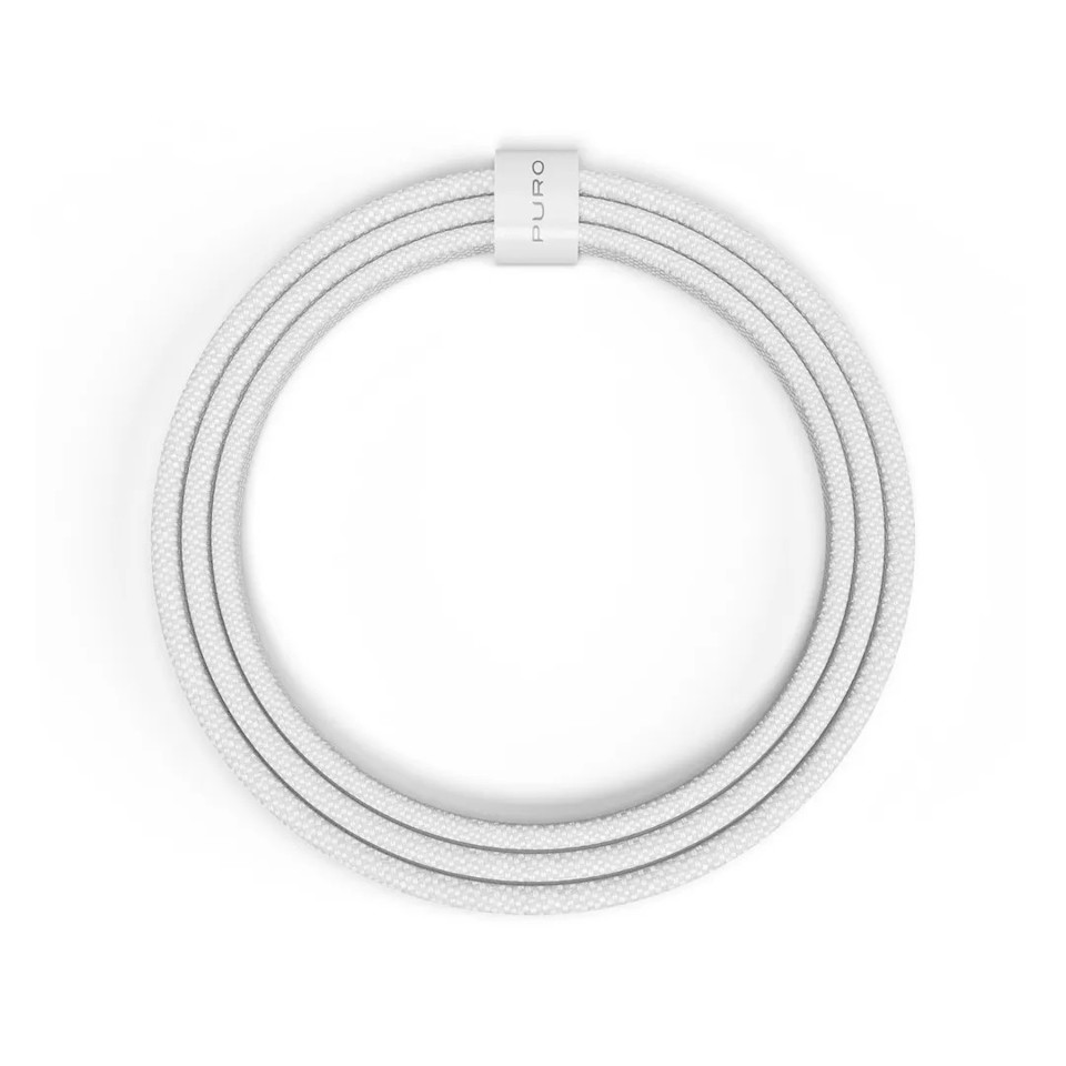 PURO PUCCCFABK415MTWHI cavo USB 1,5 m USB 2.0 USB C Bianco
