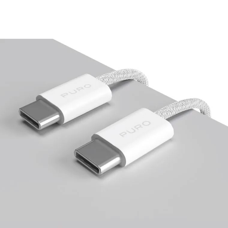 PURO PUCCCFABK415MTWHI cavo USB USB 2.0 1,5 m USB C 0,48 Gbit/s 60 W Bianco